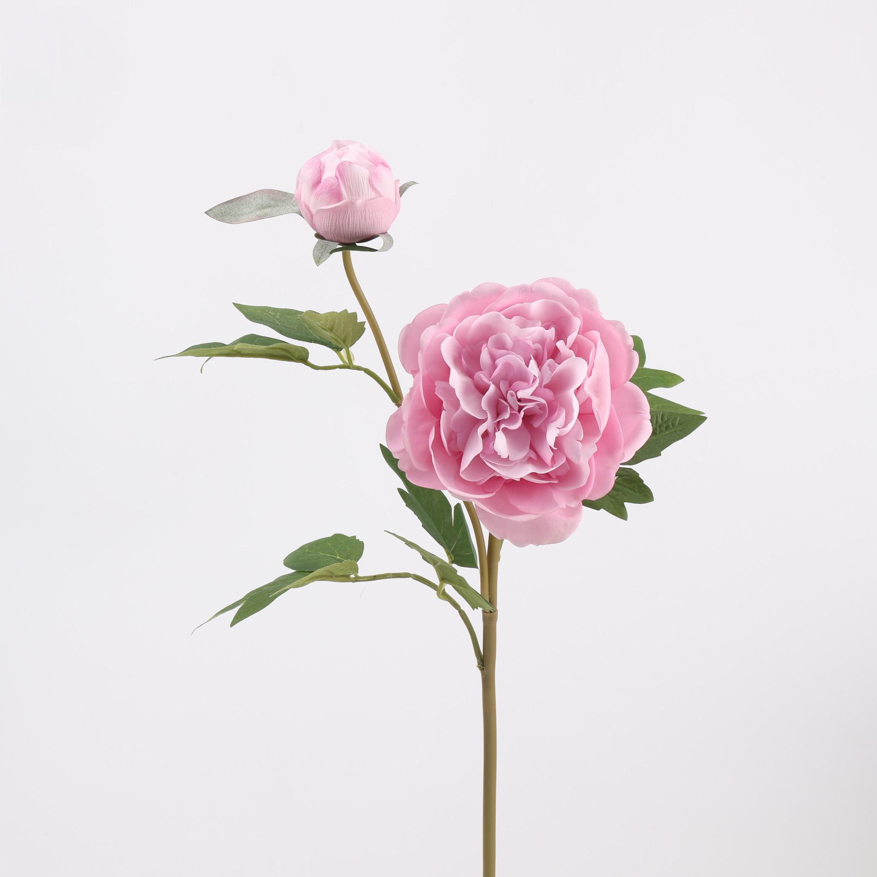 Large Real Touch Peony Stem, 29" (74cm), Lifelike Autumn Faux Flower for Vase Filler, Home Decor, Seasonal Arrangement, Wedding