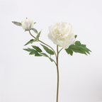 Large Real Touch Peony Stem, 29" (74cm), Lifelike Autumn Faux Flower for Vase Filler, Home Decor, Seasonal Arrangement, Wedding