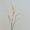 Autumn Faux Millet Branches - 35.4" Real-Touch Decorative Stems in White, Red, and Green - Perfect for Home Decor, Weddings, and Floral Arrangements