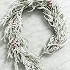 Real-Touch Christmas Snowberry Vine Garland, 71" Soft Foam, Holiday Home Decor, Festive Table Centerpiece, Wedding & Event Decoration