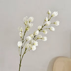Realistic Lantern Fruit Faux Flowers, 39” Decorative Home Accent, 8 Colours for Vases, Living Room, Weddings, Events