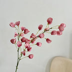 Realistic Lantern Fruit Faux Flowers, 39” Decorative Home Accent, 8 Colours for Vases, Living Room, Weddings, Events