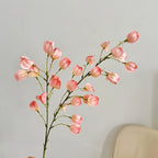 Realistic Lantern Fruit Faux Flowers, 39” Decorative Home Accent, 8 Colours for Vases, Living Room, Weddings, Events