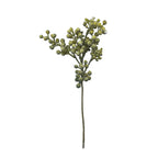 Faux Fruit Blossom Arrangement 5.5" Real-Touch Decorative Flowers, Green, Orange, Pink, White, Brown – Perfect for Home Decor, Weddings, Events