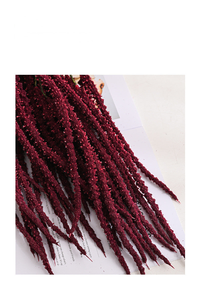 Realistic Hanging Faux Floral Tears, 37" Soft Silk, Burgundy, White, Green, Perfect for Weddings, Home Decor, Event Planning