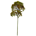 Lifelike Faux Kumquat Stem, 13" Artificial Citrus Branch, Realistic Fruit Pick for Farmhouse Kitchen Decor, Vase Filler & Floral Arrangements