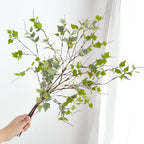 Faux Ivy Trailing Branch, 23" Realistic Greenery Stem, Lifelike Decorative Vine for Vase Filler, Home Decor, Weddings & Events