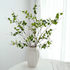 Faux Ivy Trailing Branch, 23" Realistic Greenery Stem, Lifelike Decorative Vine for Vase Filler, Home Decor, Weddings & Events