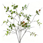 Faux Ivy Trailing Branch, 23" Realistic Greenery Stem, Lifelike Decorative Vine for Vase Filler, Home Decor, Weddings & Events