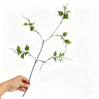 Faux Ivy Trailing Branch, 23" Realistic Greenery Stem, Lifelike Decorative Vine for Vase Filler, Home Decor, Weddings & Events