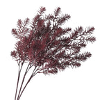 Lifelike Autumn Norfolk Pine Stem, 27" Tall Faux Greenery, Realistic Botanical for Vase Filler, Seasonal Home Decor, Weddings & Floral Design
