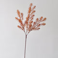 Lifelike Autumn Norfolk Pine Stem, 27" Tall Faux Greenery, Realistic Botanical for Vase Filler, Seasonal Home Decor, Weddings & Floral Design