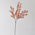 Lifelike Autumn Norfolk Pine Stem, 27" Tall Faux Greenery, Realistic Botanical for Vase Filler, Seasonal Home Decor, Weddings & Floral Design