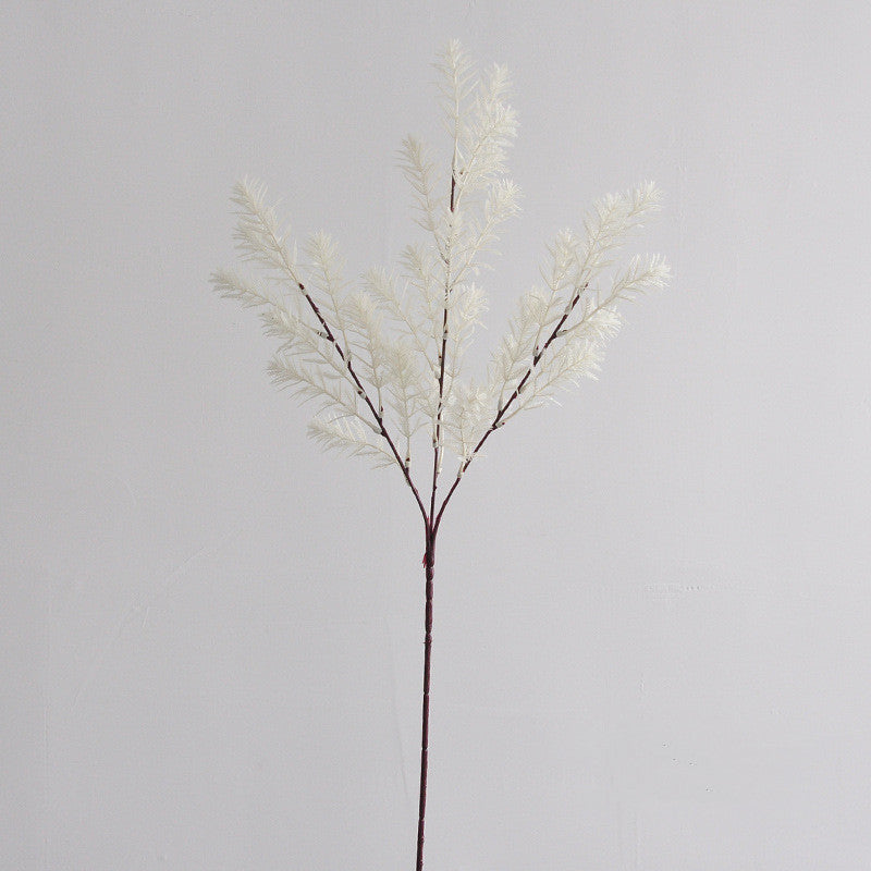 Lifelike Autumn Norfolk Pine Stem, 27" Tall Faux Greenery, Realistic Botanical for Vase Filler, Seasonal Home Decor, Weddings & Floral Design