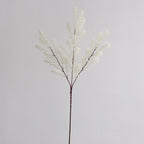 Lifelike Autumn Norfolk Pine Stem, 27" Tall Faux Greenery, Realistic Botanical for Vase Filler, Seasonal Home Decor, Weddings & Floral Design