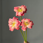 Realistic Open Tulip Bouquet, 20" Tall, 5" Bloom Diameter, Perfect for Home Decor, Weddings, Events, and Floral Arrangements