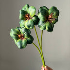 Realistic Open Tulip Bouquet, 20" Tall, 5" Bloom Diameter, Perfect for Home Decor, Weddings, Events, and Floral Arrangements