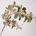 Tall Wild Berry Branch, 35" Realistic Faux Blueberry Stem, Long Decorative Stems for Vase Filler, Home Decor, Floral Arrangements & Events