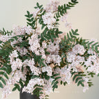 36" Tall Artificial Lilac Stem, Realistic Long-Stem Faux Flower Branch for Vase, Wedding Bouquet, Home Decor, Floral Arrangement