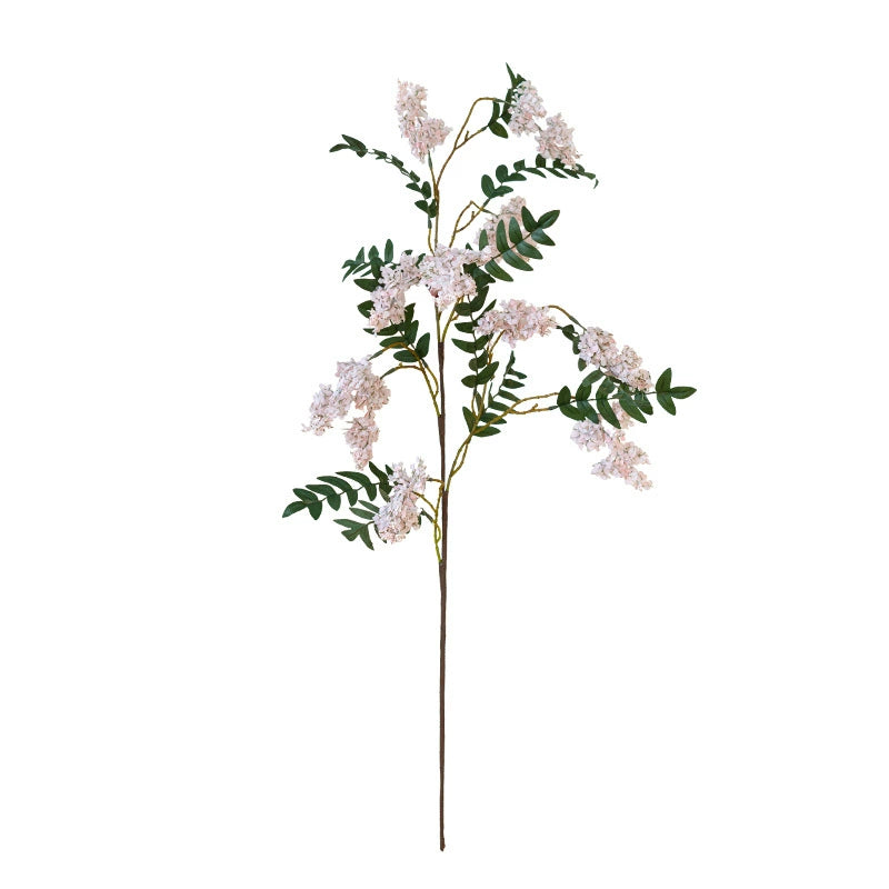 36" Tall Artificial Lilac Stem, Realistic Long-Stem Faux Flower Branch for Vase, Wedding Bouquet, Home Decor, Floral Arrangement
