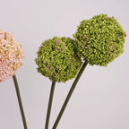 Realistic Faux Allium Stem, 30" Tall Artificial Allium Ball Flower, Lifelike Single Stem for Tall Vases, Wedding Decor, Home & Event Floral
