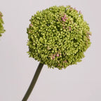 Realistic Faux Allium Stem, 30" Tall Artificial Allium Ball Flower, Lifelike Single Stem for Tall Vases, Wedding Decor, Home & Event Floral