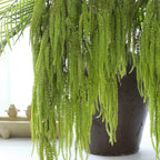41" Faux Cascading Amaranthus Stem, Realistic Hanging Tassel Flower for Tall Vases, Wedding Decor, Floral Design & Boho Home Arrangements