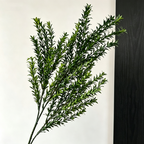 Artificial Foxtail Grass Stems, 30" Set of 2, Realistic Autumnal Plumes, Tall Vase Filler for Home Decor, Wedding Arrangements, Event Design