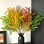 Artificial Foxtail Grass Stems, 30" Set of 2, Realistic Autumnal Plumes, Tall Vase Filler for Home Decor, Wedding Arrangements, Event Design