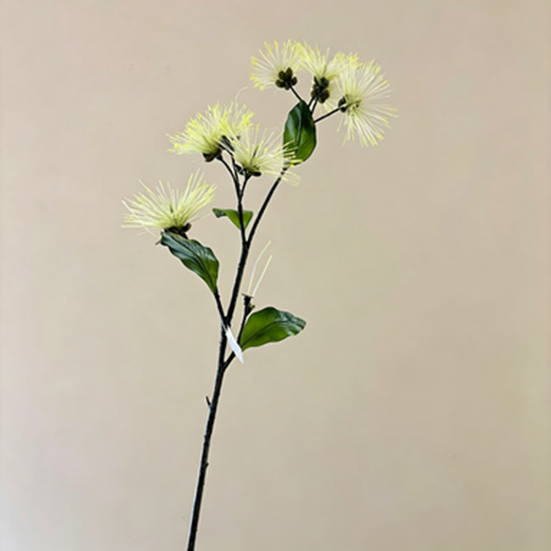 Realistic Mimosa Flower Arrangement 38" Faux Floral Decoration, Perfect for Home Decor, Weddings, Special Events, and Cottagecore Aesthetics
