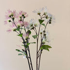 Realistic Mimosa Flower Arrangement 38" Faux Floral Decoration, Perfect for Home Decor, Weddings, Special Events, and Cottagecore Aesthetics