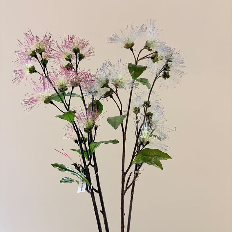 Realistic Mimosa Flower Arrangement 38" Faux Floral Decoration, Perfect for Home Decor, Weddings, Special Events, and Cottagecore Aesthetics