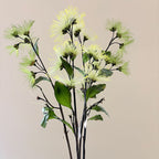 Realistic Mimosa Flower Arrangement 38" Faux Floral Decoration, Perfect for Home Decor, Weddings, Special Events, and Cottagecore Aesthetics