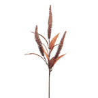 Faux Autumn Foxtail Grass, 28" Long Stem, Realistic Wild Grass Plumes for Vase Filler, Farmhouse Home Decor, Fall Wedding Arrangements, Bulk