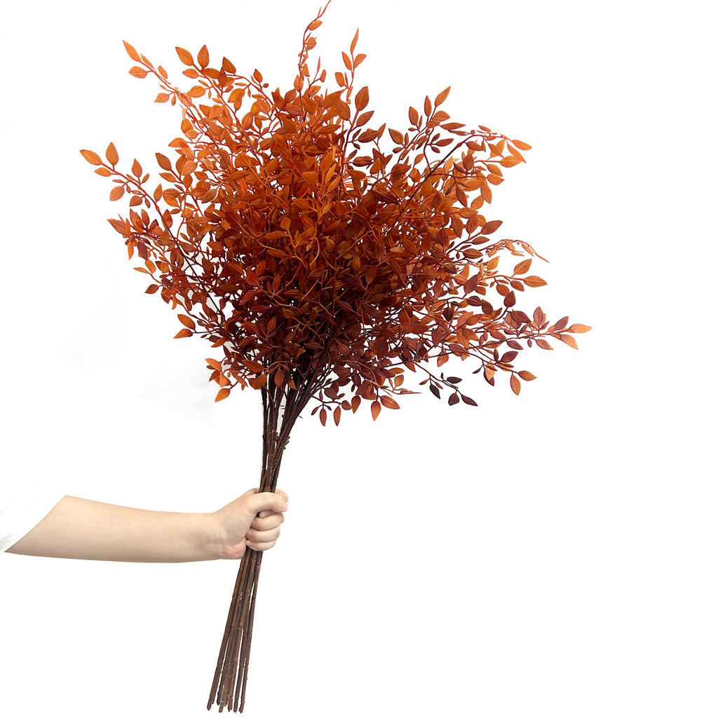 Realistic Artificial Nandina Plant - 37" Faux Greenery for Home Decor, Weddings, Events, and Outdoor Spaces