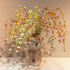 Set of 3 Long Hanging Wisteria Flowers, 39" Artificial Trailing Vine, Realistic Silk Blooms for Wedding Arch, Ceiling Decor, Event & Home Floral