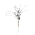 Christmas Pinecone Branches Set of 10, 20" Decorative Picks in Gold, Silver, Champagne, Red & Rose Gold, Ideal for Holiday Decor, Weddings, Festive Arrangements