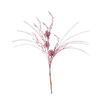 Christmas Pinecone Branches Set of 10, 20" Decorative Picks in Gold, Silver, Champagne, Red & Rose Gold, Ideal for Holiday Decor, Weddings, Festive Arrangements