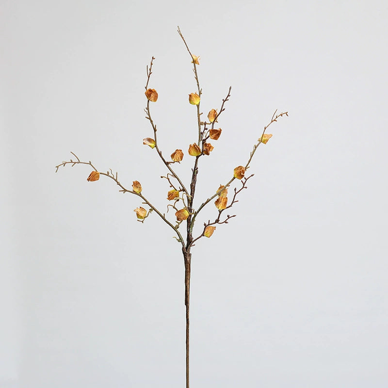 Frosted Winter Faux Floral Branches, 30" Real-Touch Decor in Purple, Blue, Red, Green & Burgundy, Perfect for Home Decor, Weddings, and Event Planning