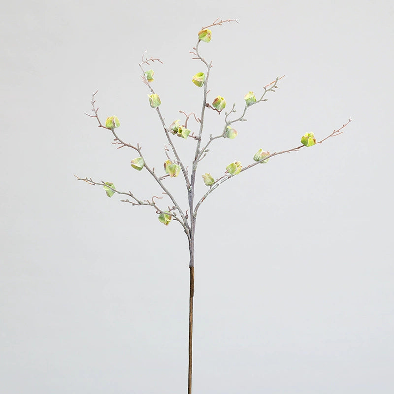 Frosted Winter Faux Floral Branches, 30" Real-Touch Decor in Purple, Blue, Red, Green & Burgundy, Perfect for Home Decor, Weddings, and Event Planning