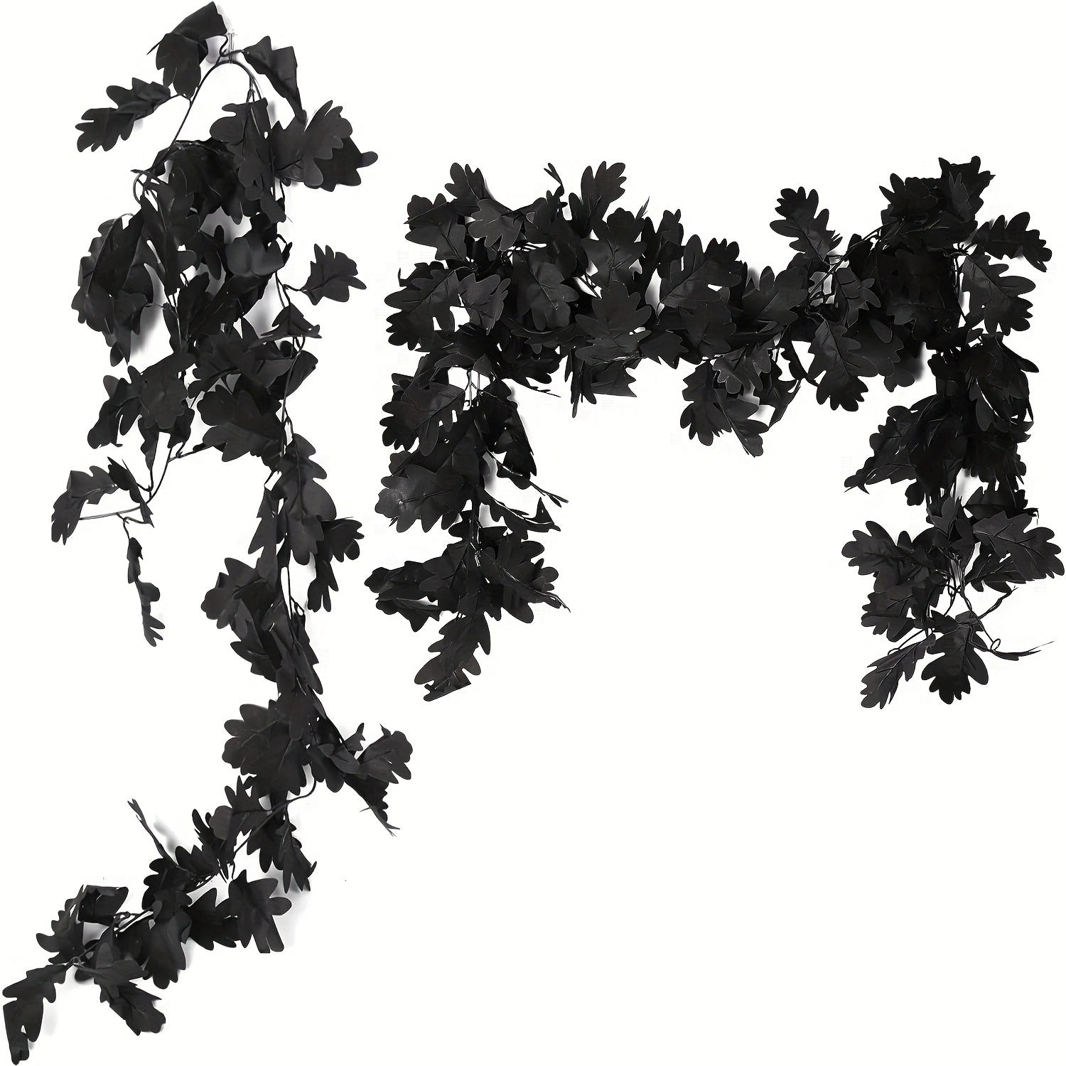 Realistic Faux Autumn Chrysanthemum Leaf Vine, 96" Long, Perfect for Home Decor, Weddings, Fall Celebrations, and Seasonal Displays