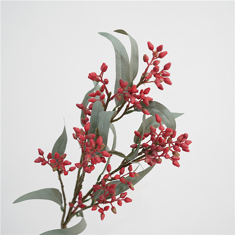 Eucalyptus Berry Artificial Plant 30" Realistic Faux Eucalyptus Decor, Home Decor, Wedding Arrangements, Cottagecore Style