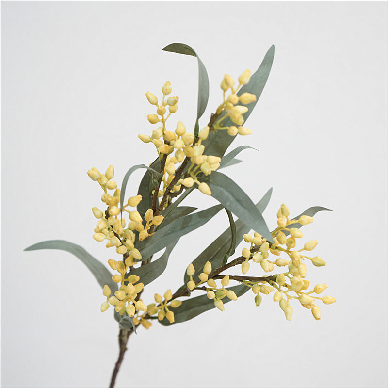 Eucalyptus Berry Artificial Plant 30" Realistic Faux Eucalyptus Decor, Home Decor, Wedding Arrangements, Cottagecore Style
