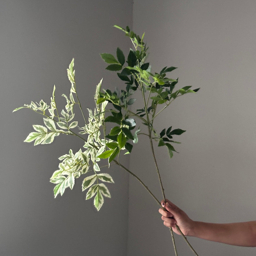 34" Lifelike Trailing Star Jasmine Vine, Realistic Faux Greenery Stem for Wedding Bouquets, Event Decor & Elevated Home Arrangements