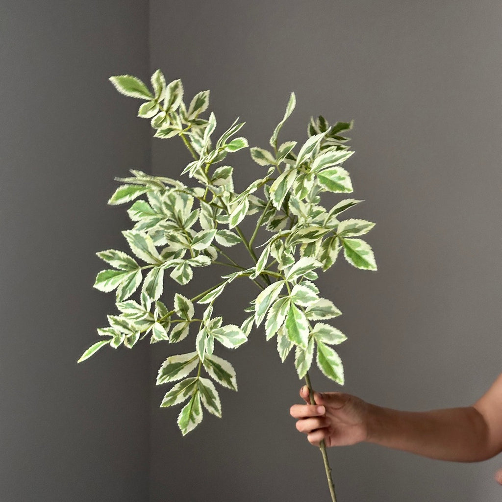 34" Lifelike Trailing Star Jasmine Vine, Realistic Faux Greenery Stem for Wedding Bouquets, Event Decor & Elevated Home Arrangements