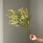 Real Touch Eucalyptus Stem, 25" Dusty Mauve Artificial Eucalyptus Branch, Lifelike Autumn Greenery for Wedding Bouquets, Vase Filler, Home Decor