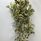 30" Realistic Trailing Vine, Artificial Purple-Tinged Hanging Plant, Bulk Faux Greenery for Wedding Planners, Wall Decor & DIY Florals