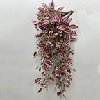 30" Realistic Trailing Vine, Artificial Purple-Tinged Hanging Plant, Bulk Faux Greenery for Wedding Planners, Wall Decor & DIY Florals