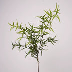 Faux Rosemary Spray, 17" Tall Realistic Greenery Stem, Life-like Artificial Herb for Vase Arrangements, Farmhouse Home Decor, Weddings & DIY Projects