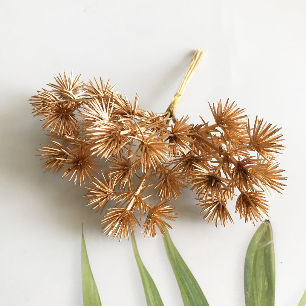 Realistic Faux Pine Pick with Cone, 5.5" Greenery Stem for DIY Crafts, Rustic Wedding Boutonnieres, Wreath Making & Holiday Floral Decor